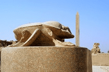 sacred scarab Karnak