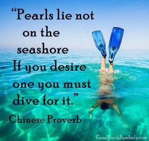 Pearls Chinese Proverb
