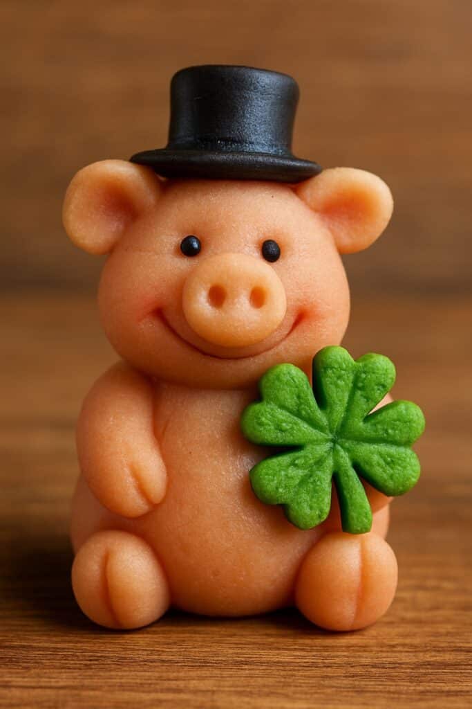 Glücksschwein German lucky pig