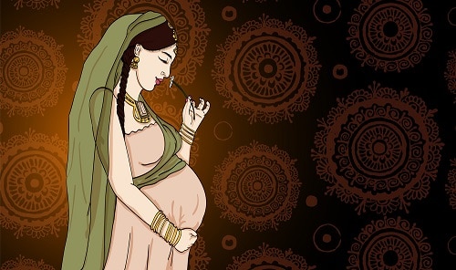 pregnancy customs India